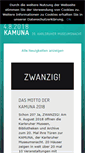 Mobile Screenshot of kamuna.de